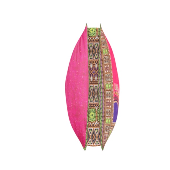 3 Pieces Dashiki Pillow case/Throw set  Pillow Cover Only - Picture 6 of 7